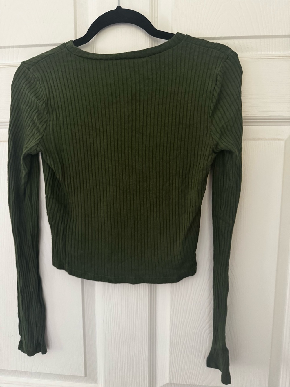Reformation Green Ribbed top - Picture 2 of 4